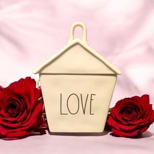 Rae Dunn ceramic LOVE Valentines Day Jar